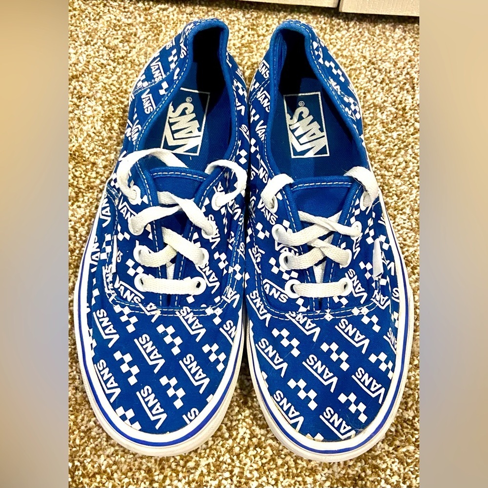 Vans Authentic Era Classic Canvas Skateboarding Shoes Navy  Size W 7.5/ M6